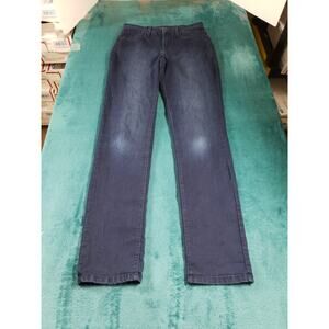 NYDJ Jeans Size 0 Womens Blue Denim Pants Ladies Stretch Mid Rise Skinny